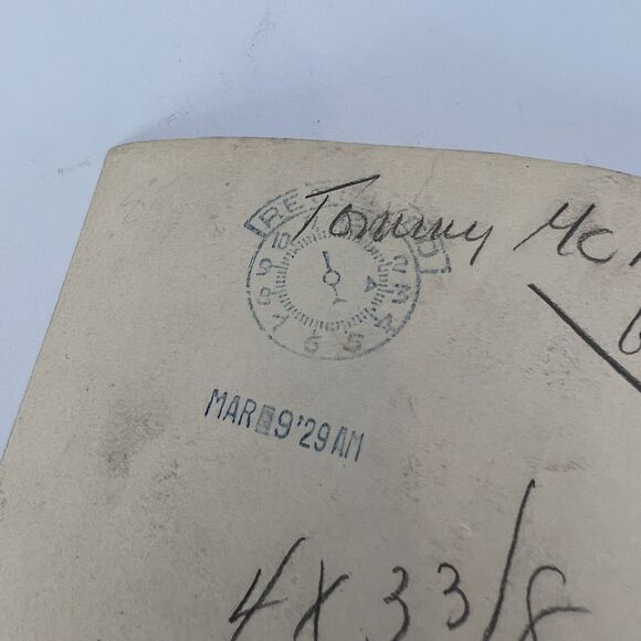 Vtg 1929 On Set Photo Movie Actors Detective Injured Boy Mother Bandages 8x10 - Picture 8 of 8